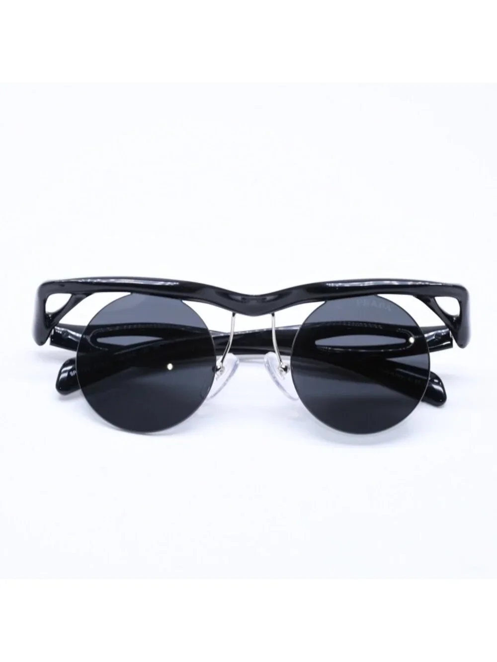 Prada Sunglasses Morph Round Black Eyewear